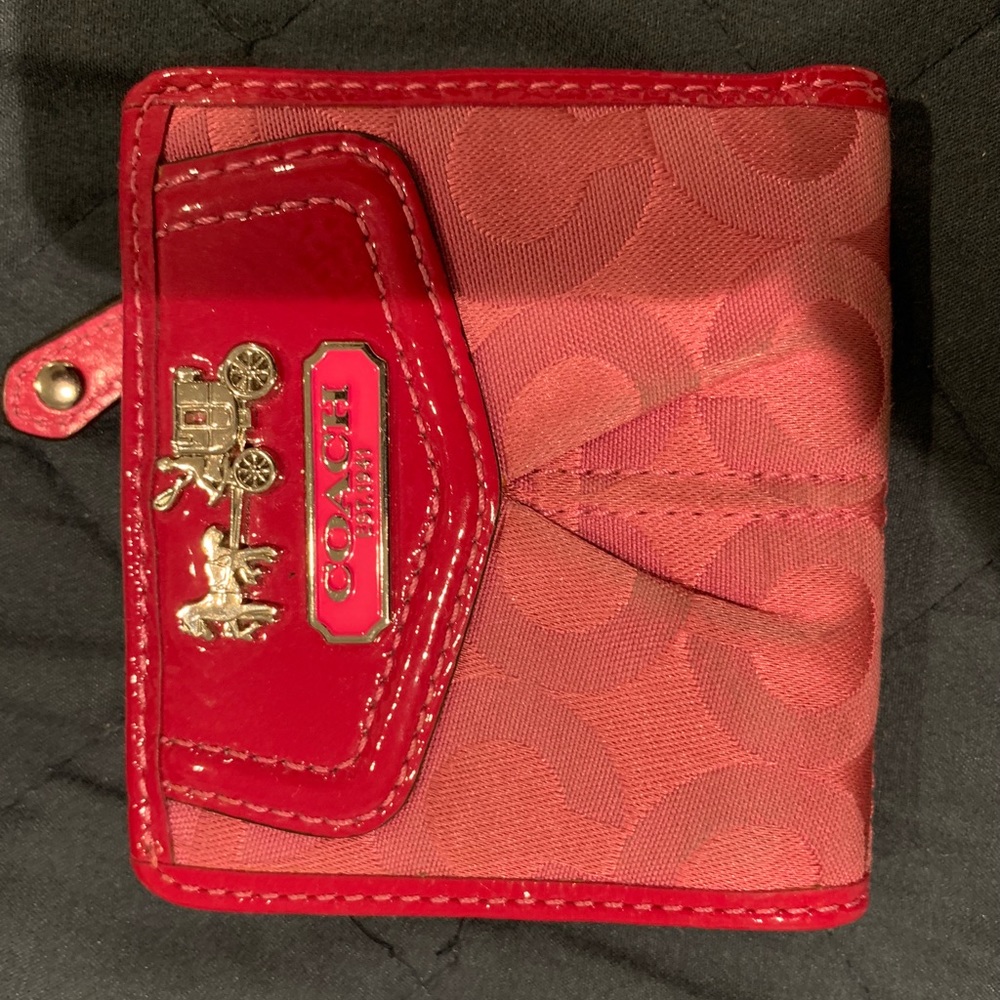Pink Coach wallet